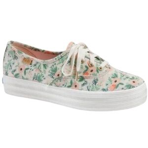 * KEDS x RIFLE PAPER CO | Triple Wildflower Platform Sneakers